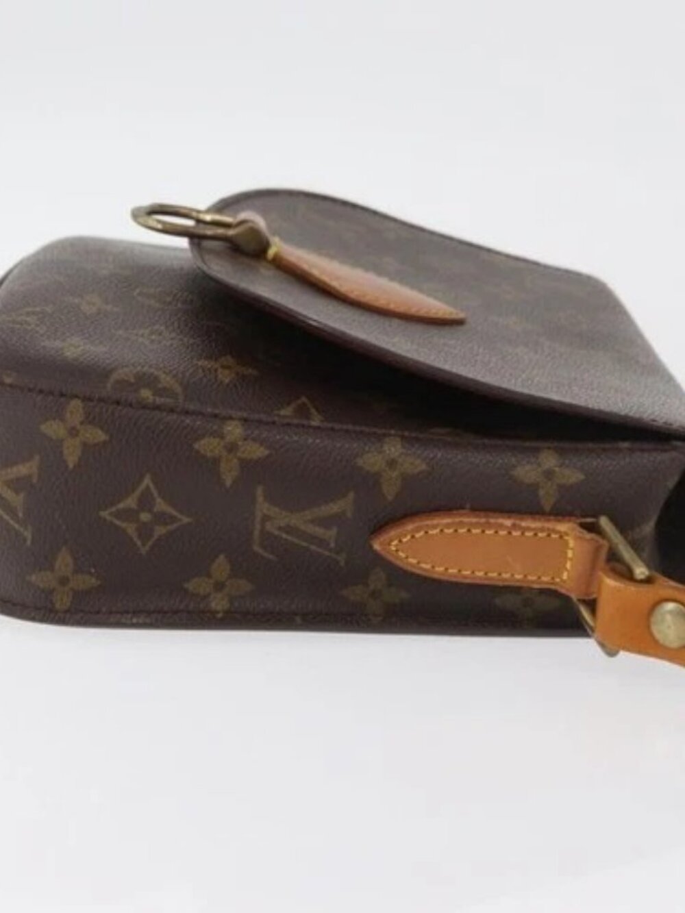 LOUIS VUITTON Monogram Saint Cloud GM Shoulder Bag M51242 LV Auth 176282 - Picture 3 of 16
